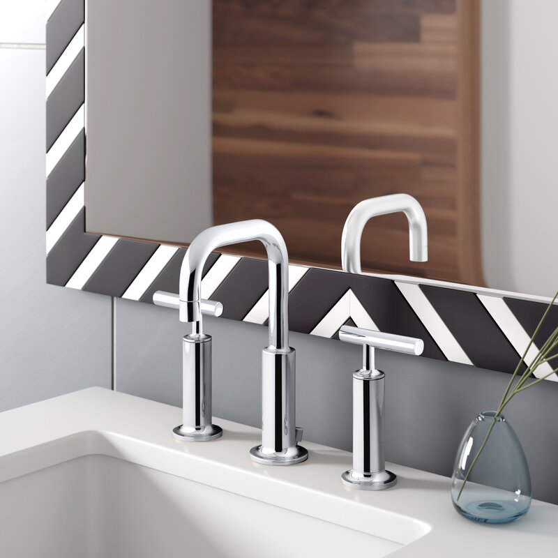 Purist Widespread Bathroom Faucet With Drain Assembly | AllModern